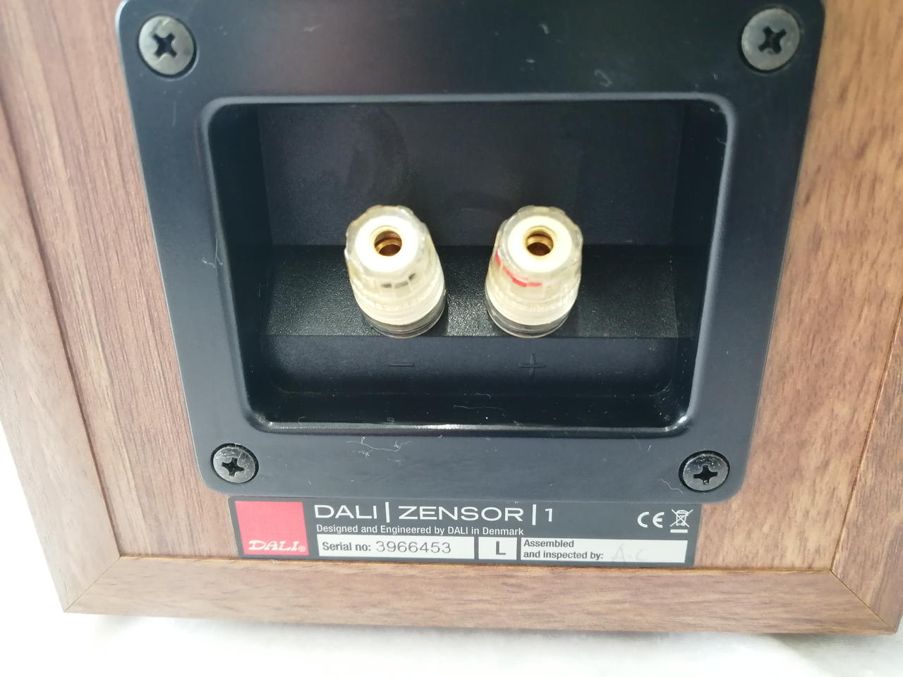 オーディオ機器 ダリ DALI ZENSOR 1 スピーカー 同シリアル 2way