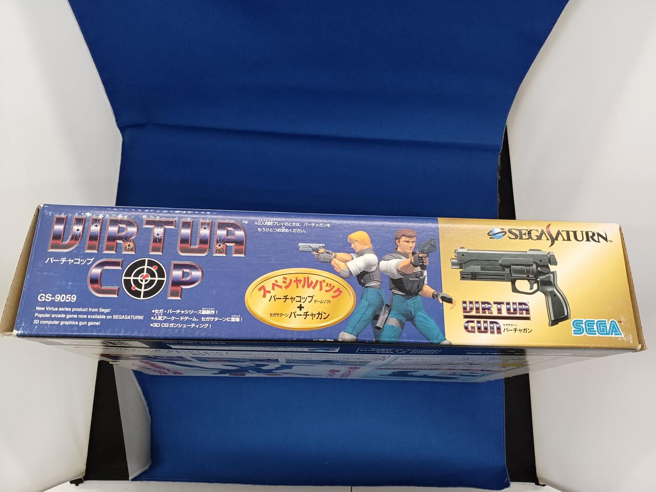 SEGA　セガ　VIRTUR COP バーチャコップ　看板　サイン　アーケード SEGAセガVIRTUR COP バーチャコップ看板サインアーケード