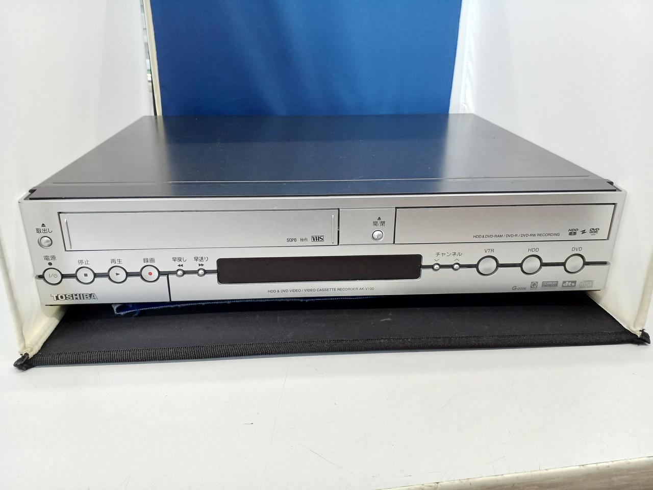 中古】TOSHIBA VTR一体型DVDレコーダー D-VR8K 東芝 D-VR8K