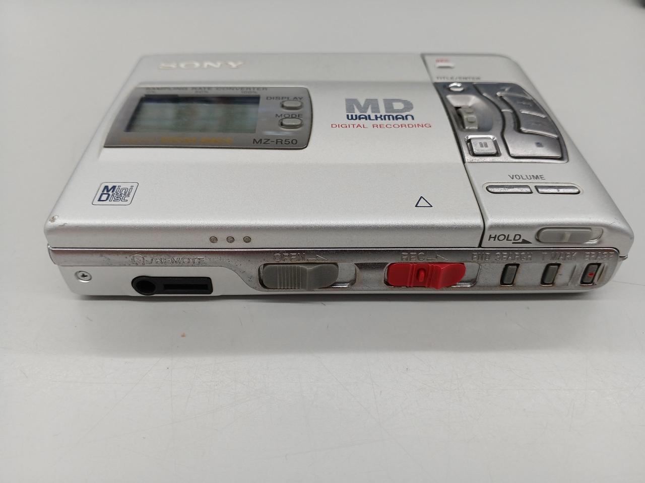 ジャンク】SONY ソニー MDポータブル MZ-R50 ブルー レコーダー Amazon