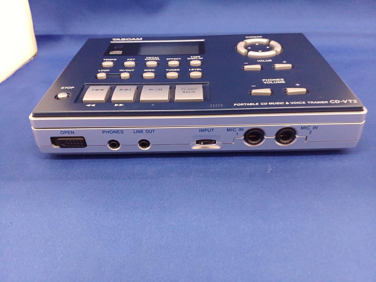 【新品】TASCAM CD-VT2【送料無料】 CD-VT2 | Portable CD Music & Voice Trainerポータブル CD