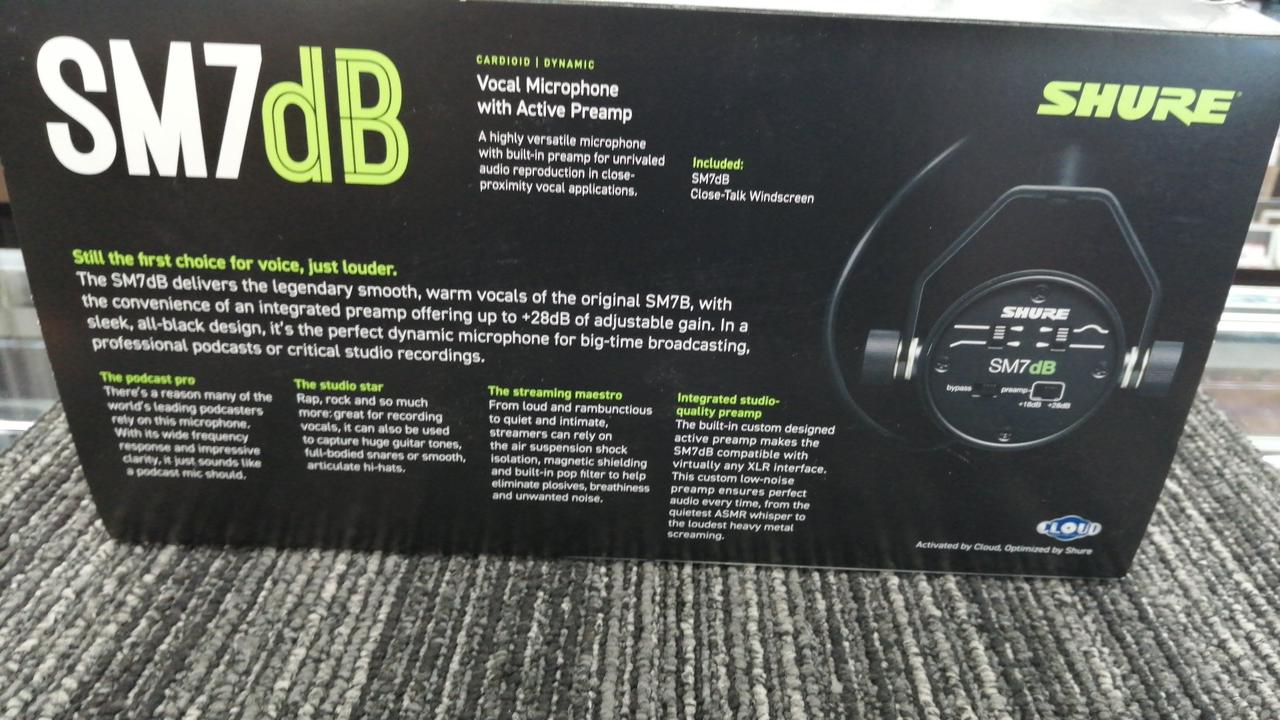 SHURE SM7dB ジャンク品 シュアー(SHURE)|ダイナミックマイク|HARDOFFオフモール（オフモ