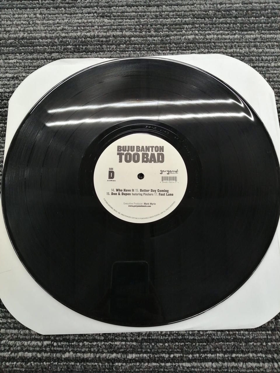Buju Banton Too Bad 2枚組レコード Buju Banton Too Bad 2枚組レコード BUJU BANTON / TOO BAD 2枚組LP