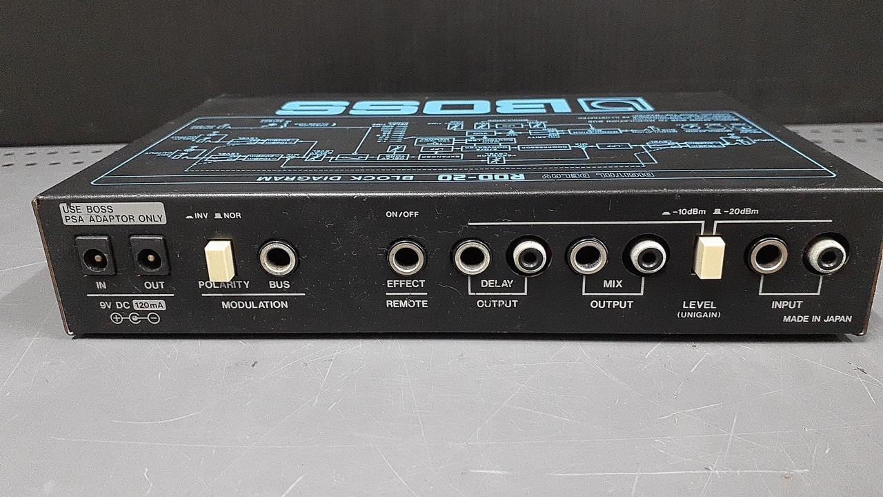 M3671 BOSS ボス RDD-20 エフェクター 動作品　全国送料無料 2025年最新】boss RDD-20の人気アイテム - メルカリ