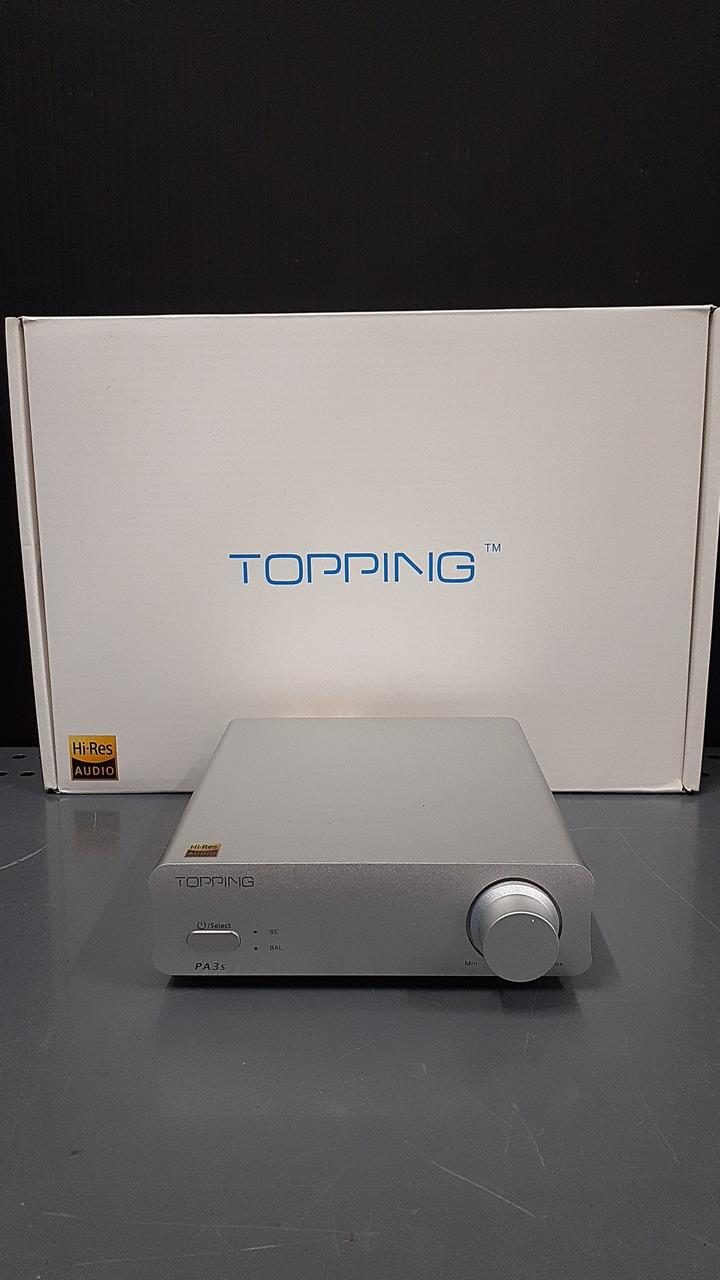 TOPPING PA3s パワーアンプ シルバー Amazon | Topping PA3S フルバランス クラスD パワーアンプ RCA+TRS