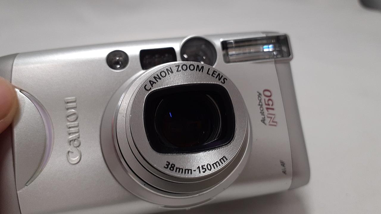 ★美品★ Canon Autoboy N150 フィルムカメラ 本体 シルバー CANON|フィルムカメラ|【ハードオフ公式通販】オフモール|1011020000020455