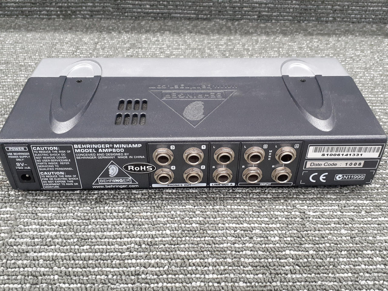 BEHRINGER HA8000 ヘッドホンアンプ（BEHRINGER / ヘッドホン