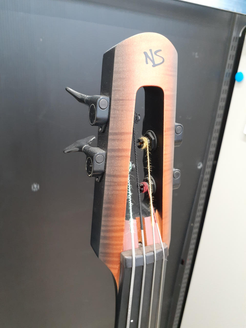 NS Design NXT4-DB BK アップライトベース 《ベース》 : ギター