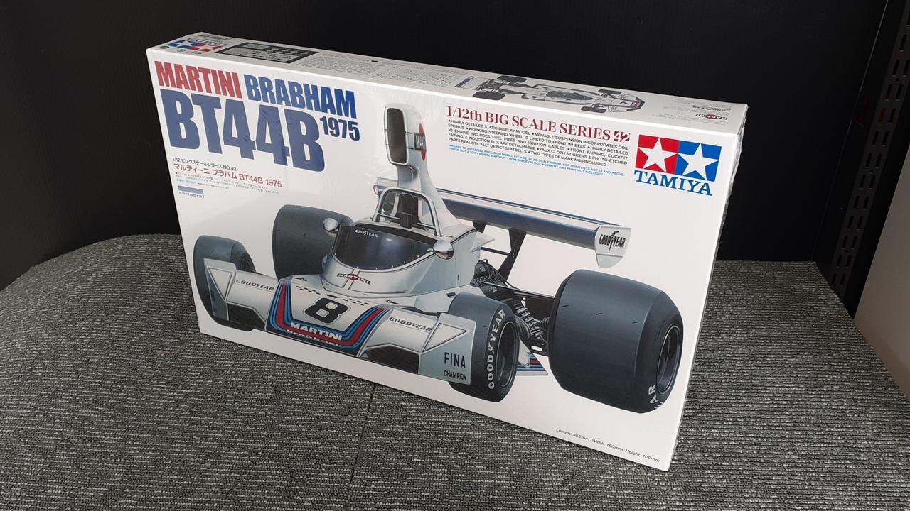 TAMIYA 型番：マルティーニ ブラバムBT44B プラモデル