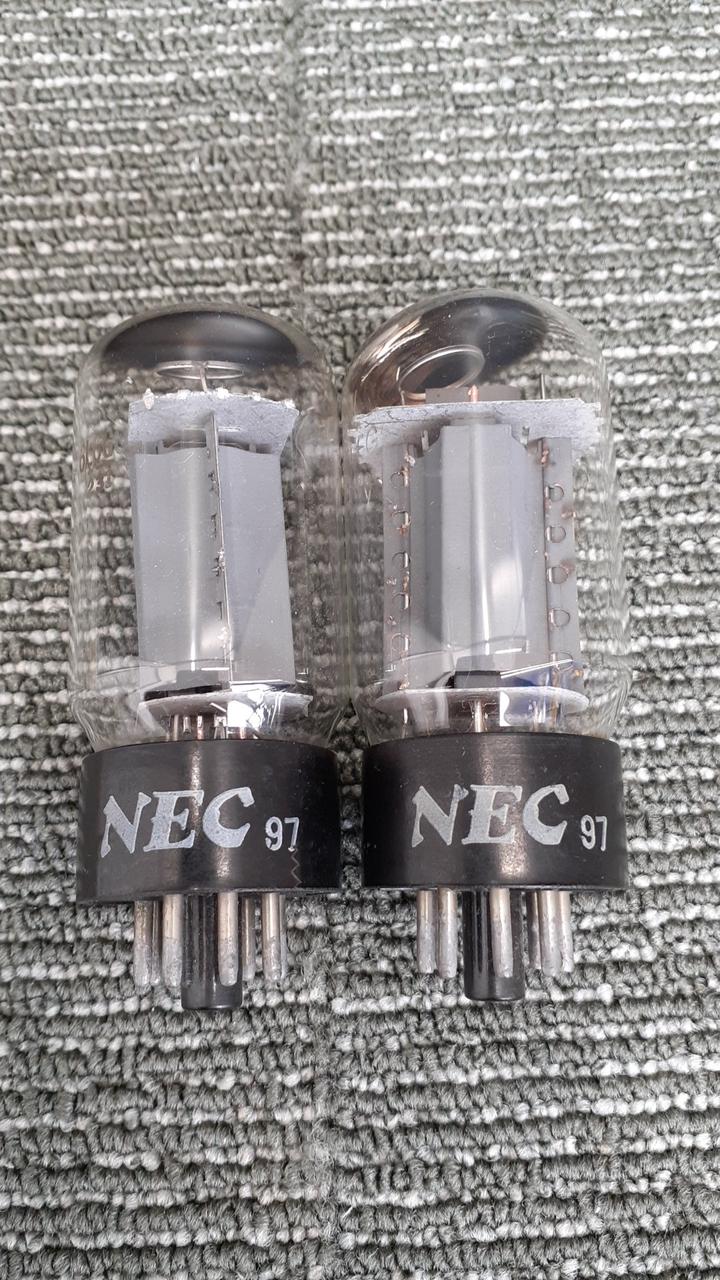 NEC 6L6GB 真空管 2本セット NEC 6L6GB 真空管 2本セット
