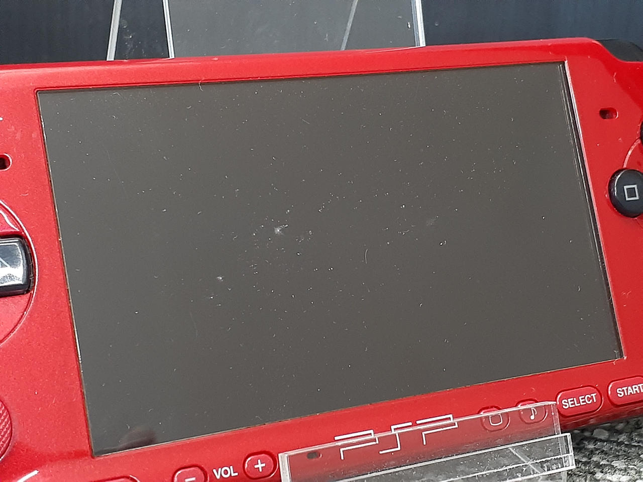 画面内にキズヨゴレ?