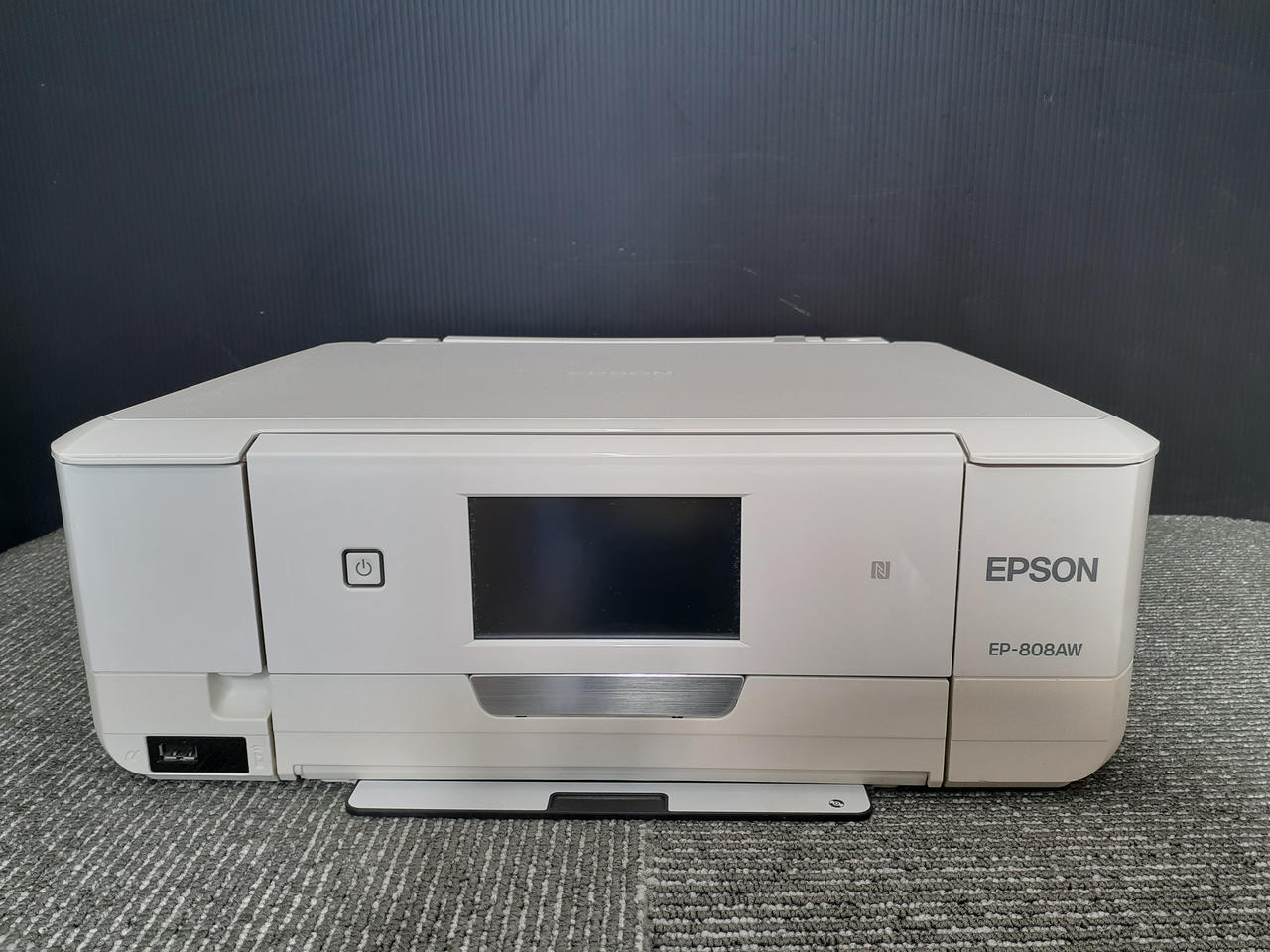 エプソン EPSON EP-808AW 【ジャンク】2015年製　未使用インク付 Yahoo!オークション -「ep-808aw」の落札相場・落札価格