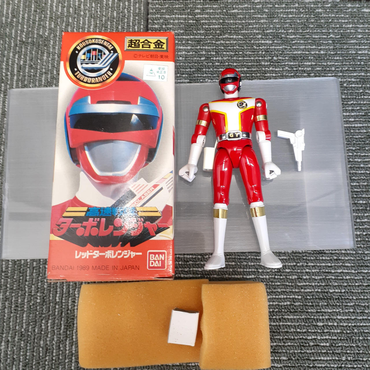 バンダイ 超合金 レッドターボレンジャー 1989 バンダイ 超合金 レッドターボレンジャー 1989 Amazon.co.jp