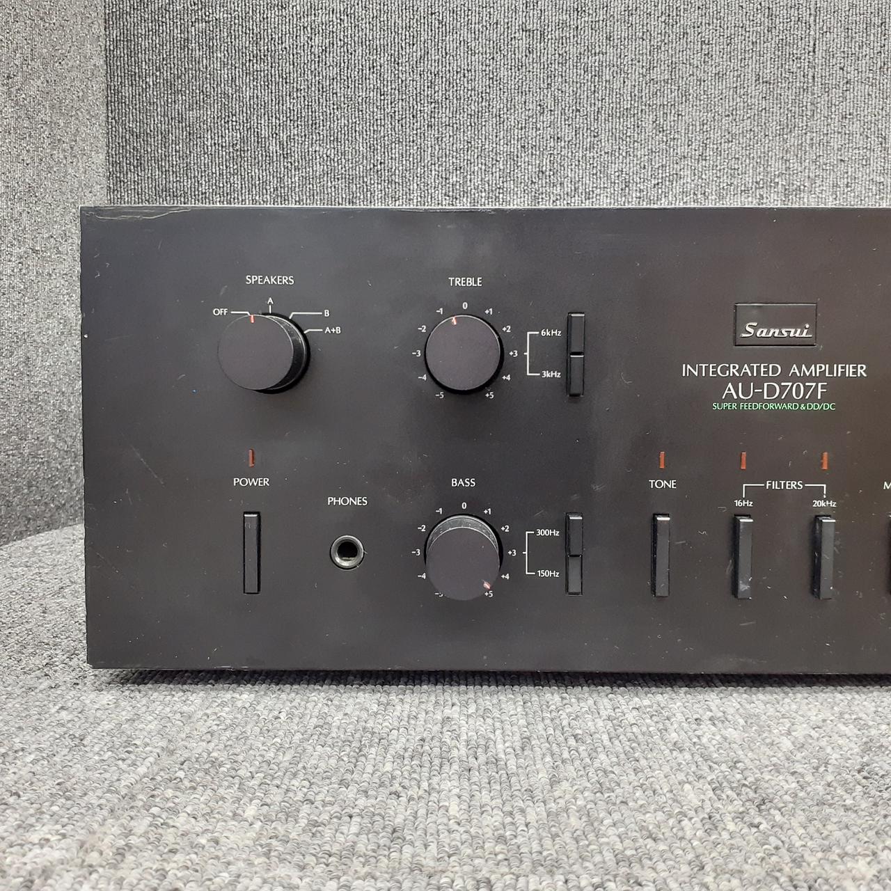 最終値下げ！　サンスイ　プリメインアンプ　AU-D707F EXTRA Sansui AU-D707F EXTRA Integrated Amplifier Masterpiece | eBay