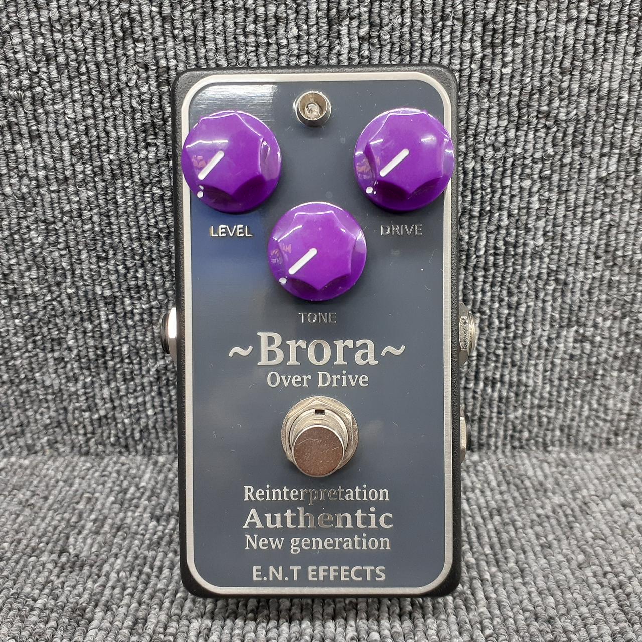 E.N.T EFFECTS Brora Over-Drive ギターエフェクター E.N.T EFFECTS Brora Over Drive《オーバードライブ