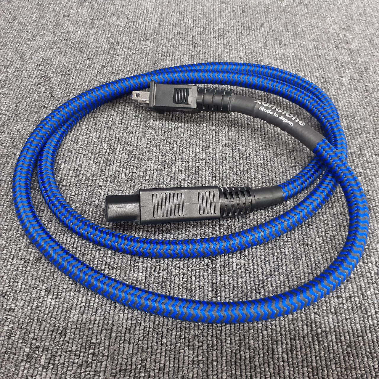 電源ケーブル（Zonotone） ☆Zonotone 電源ケーブル 6N2P-3.5BluePower(切売り) - コイズミ