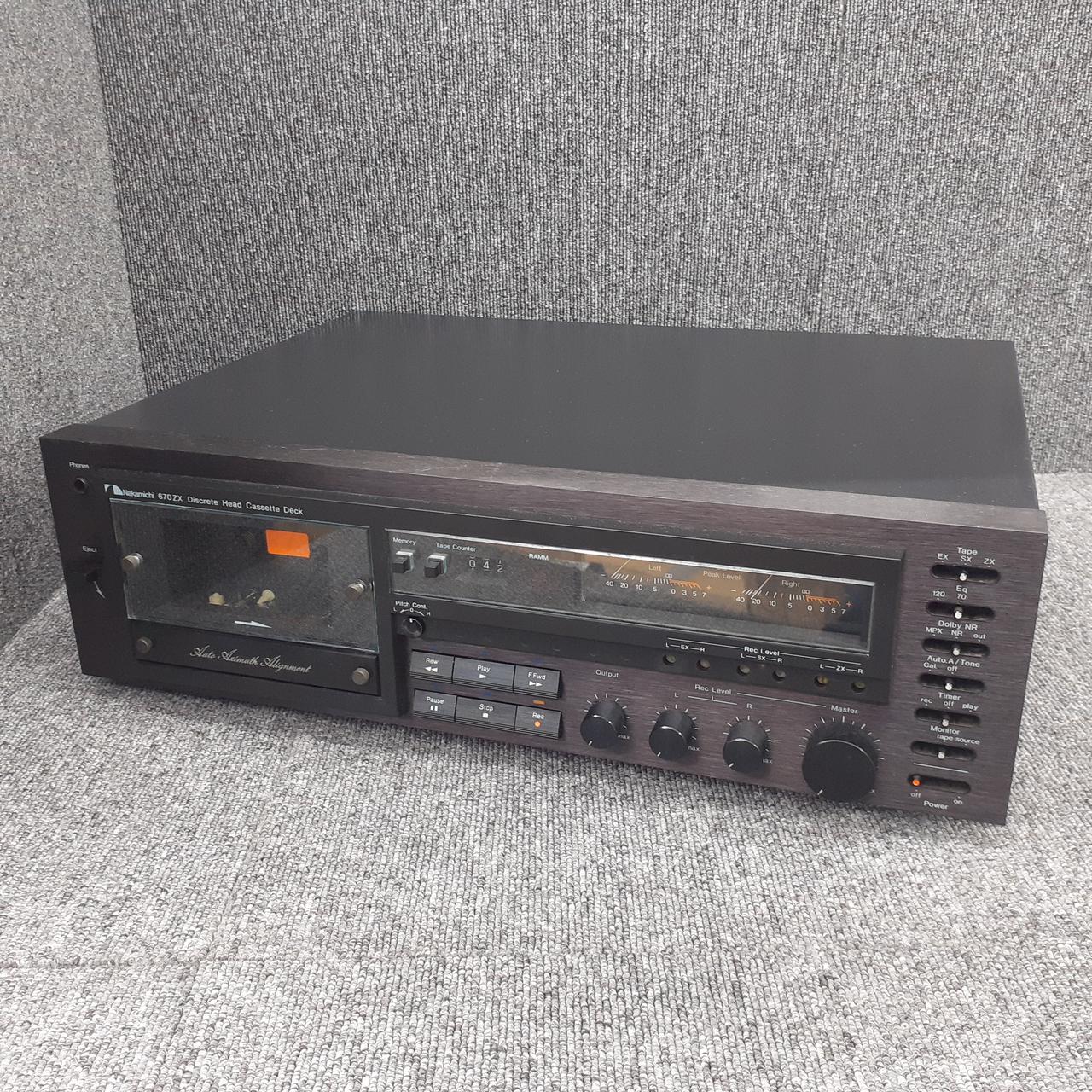 希少　ナカミチ Nakamichi RM-200 カセットデッキ　ジャンク Yahoo!オークション -「nakamichi カセット」の落札相場・落札価格