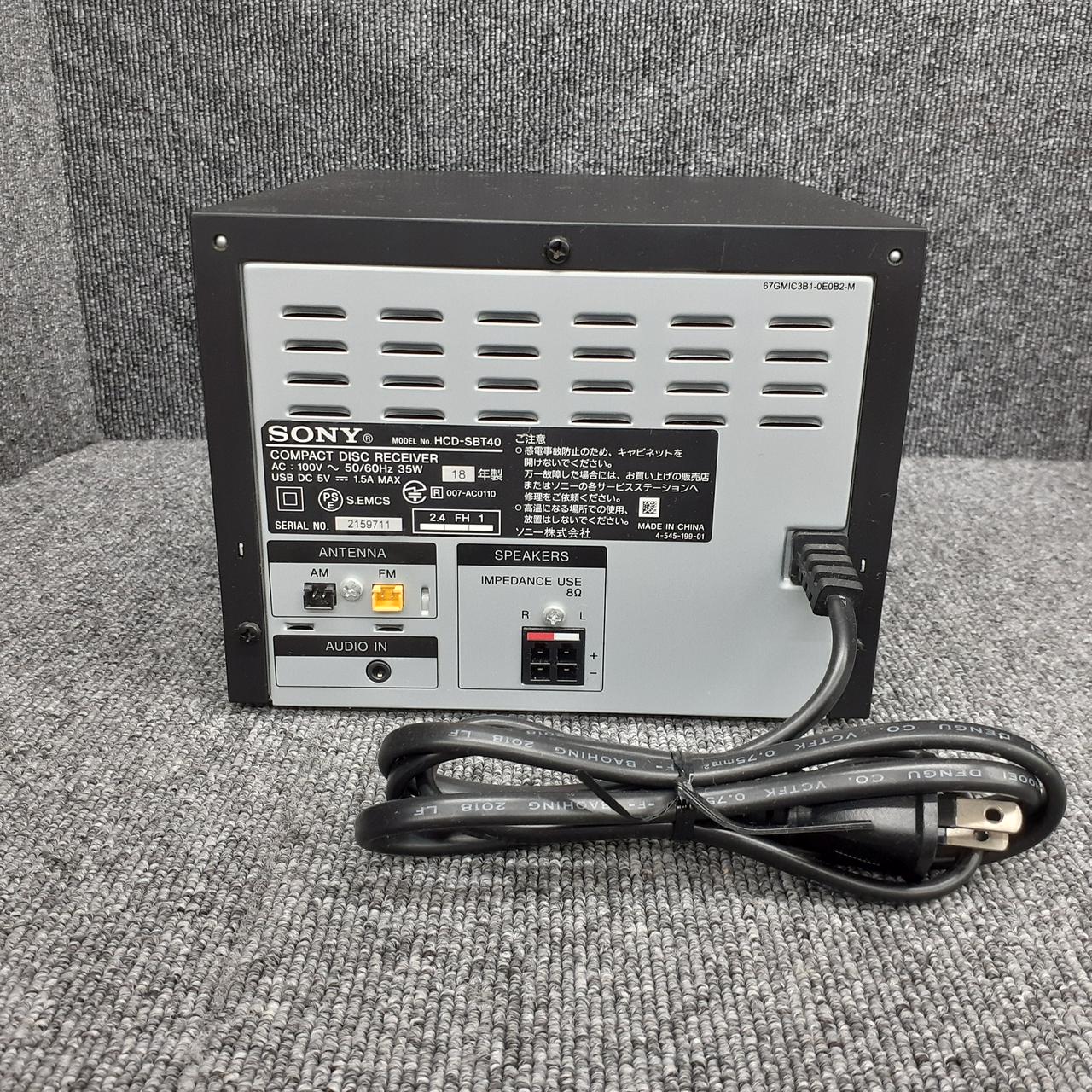 【美品】ソニー ミニコンポ ブラック おまけ付き ソニー(SONY)|ミニコンポ|HARDOFFオフモール（オフモ