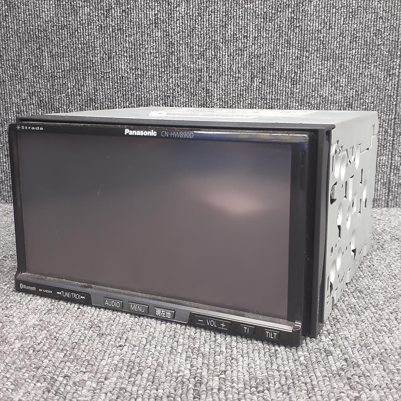 (N419)Panasonic CN-MW50D ナビゲーションオーディオ パナソニックストラーダ CN-MW50D SDナビTVワンセグ内蔵CD/DVD