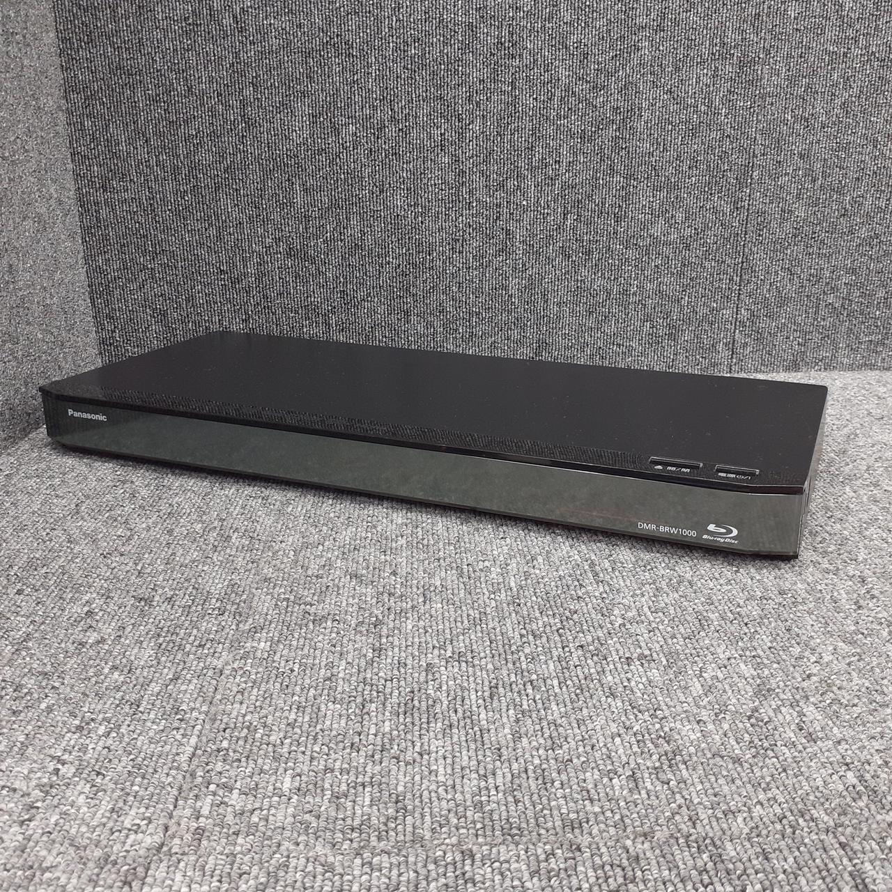 【美品】PANASONIC DMR-BRW1000 HDD レコーダー【1TB】 パナソニック 1TB 2チューナー ブルーレイレコーダー 4Kアップ