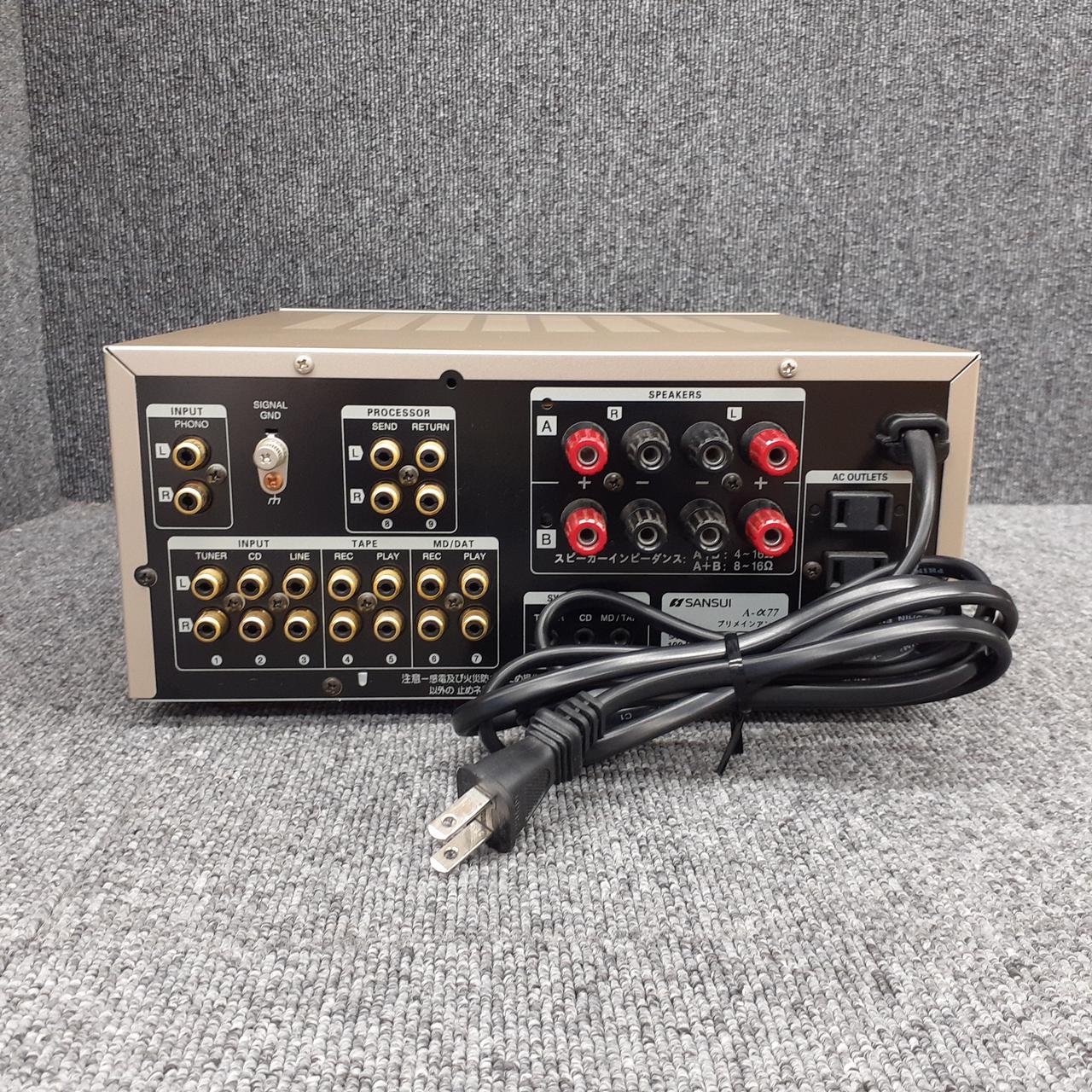 Sansui INTEGRATED プリメインアンプ Amazon.co.jp: SANSUI サンスイ 山水電気 AU-α907i プリメイン