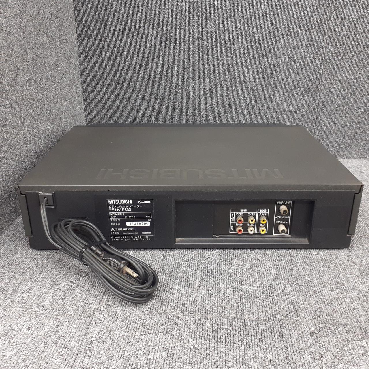 MITSUBISHI　VHSビデオデッキ　HV−MY30 　動作品 2025年最新】三菱 VHSビデオデッキ HVの人気アイテム - メルカリ