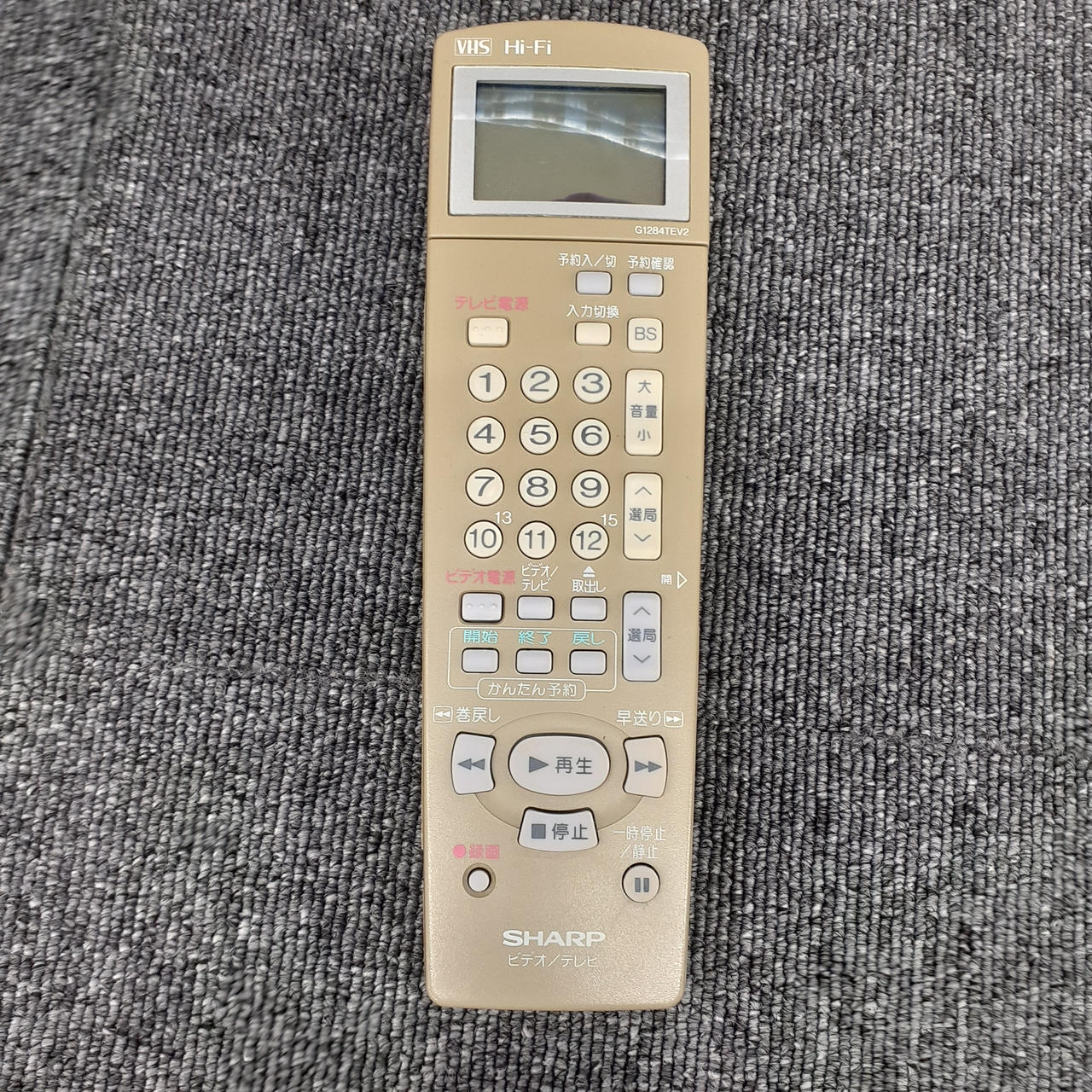SONY VHSデッキ ビデオデッキ　SLV-FX10 リモコン付き おすすめ極美品】日本製 SONY SLV-FX10 VHSビデオデッキ リモコン付