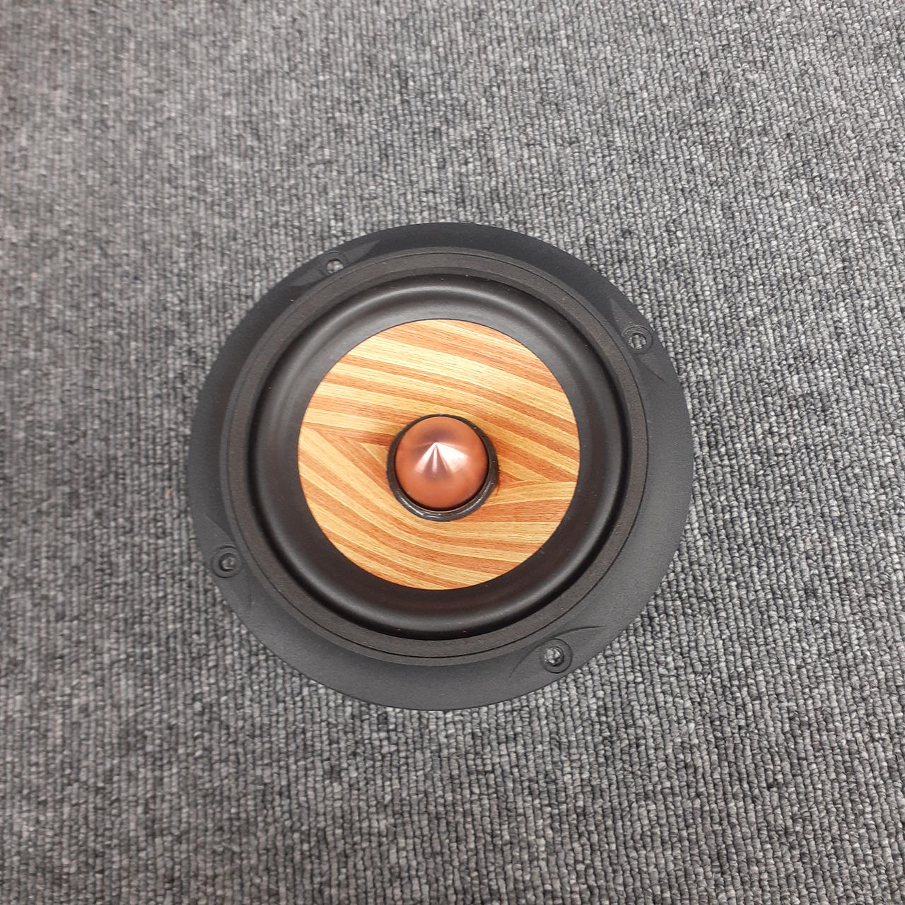 Parc audioのwoodコーンフルレンジバスレフスピーカー LR1ペア 13cmウッドコーンフルレンジスピーカー空気録音 DCU-F131W PARC audio