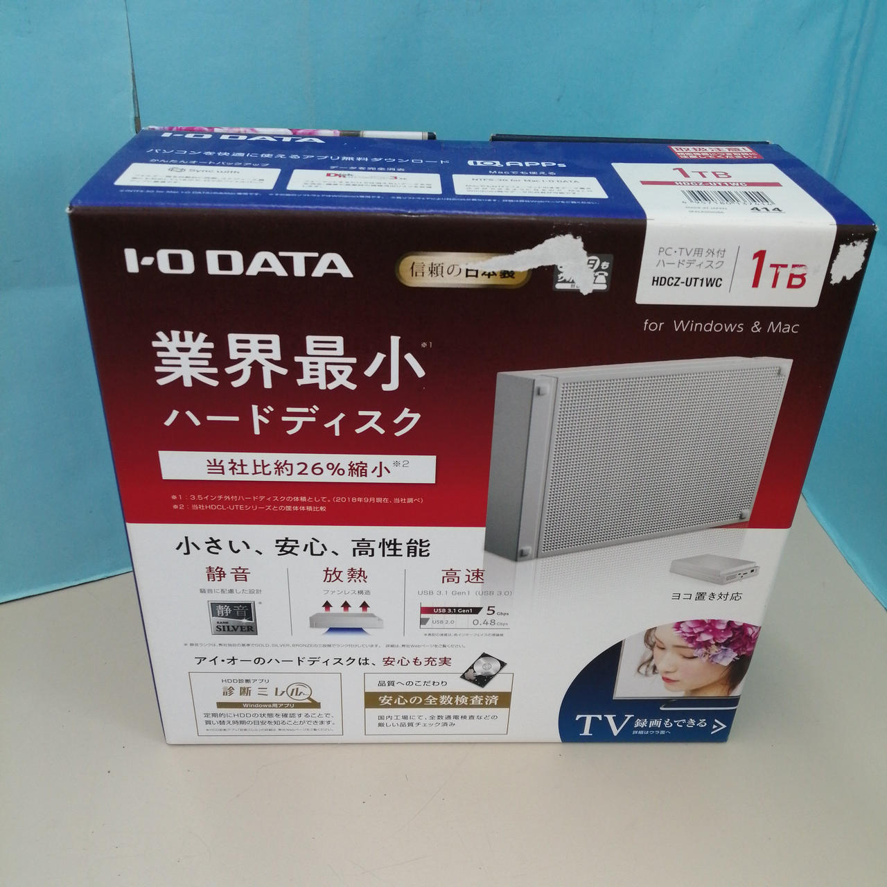 新品未使用　I-O DATA HDCZ-UT4WC 4TB HDCZ-UTCシリーズ 仕様 | 据え置きHDD | アイ・オー・データ機器