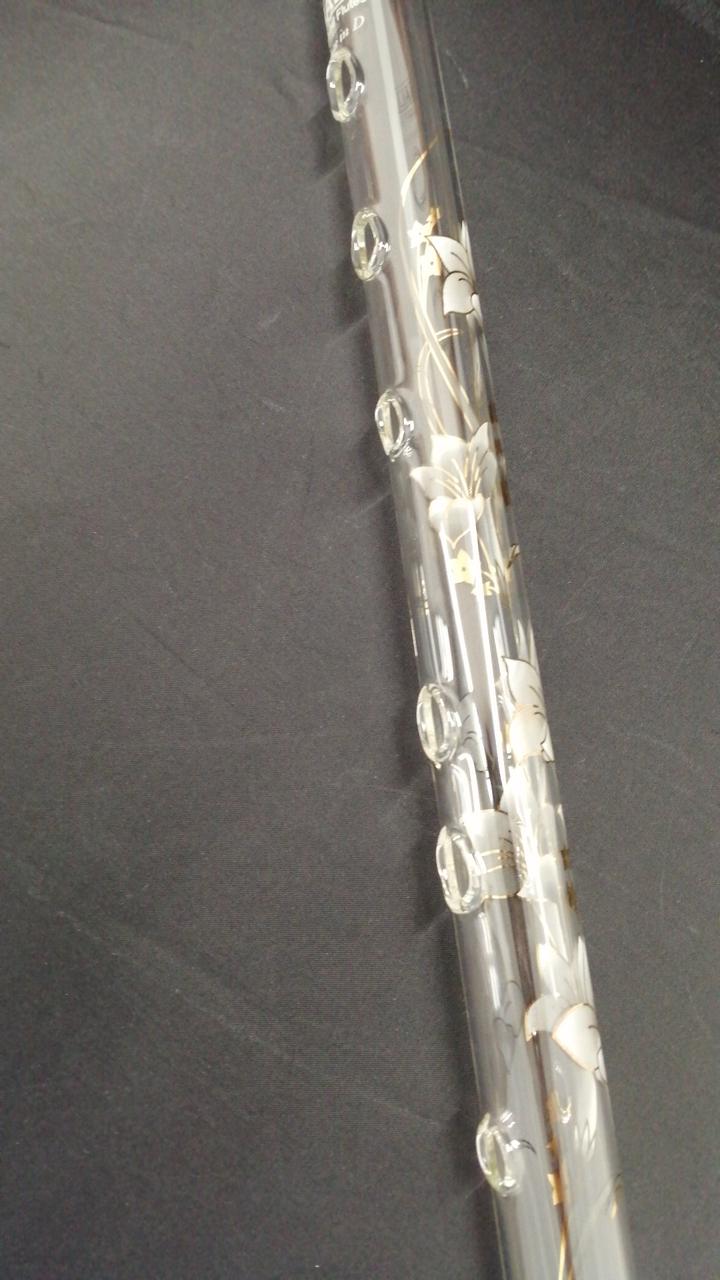 【美品】HALL クリスタルフルート D Amazon | HALL CRYSTAL Flute D Offset Clear クリスタル