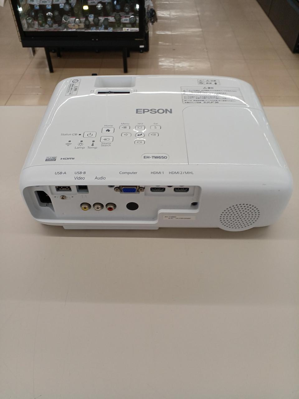EPSON プロジェクター EH-TW650 本体　動作確認済み EH-TW650レビュー コスパ最高のホームシアタープロジェクター