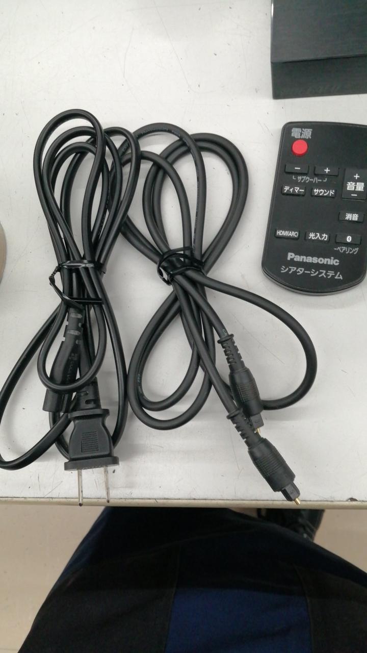 【極美品】 Panasonic ホームシアターシステム SC-HTB15 箱付 Panasonic【SC-HTB15-K】パナソニック シアターバー3Dサラウンド