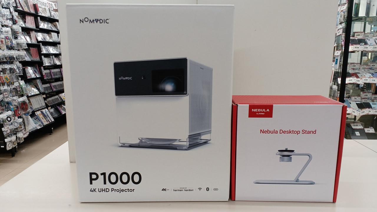 新品NOMPDIC 4Kプロジェクター 本体 新品NOMPDIC 4Kプロジェクター 本体 - メルカリ