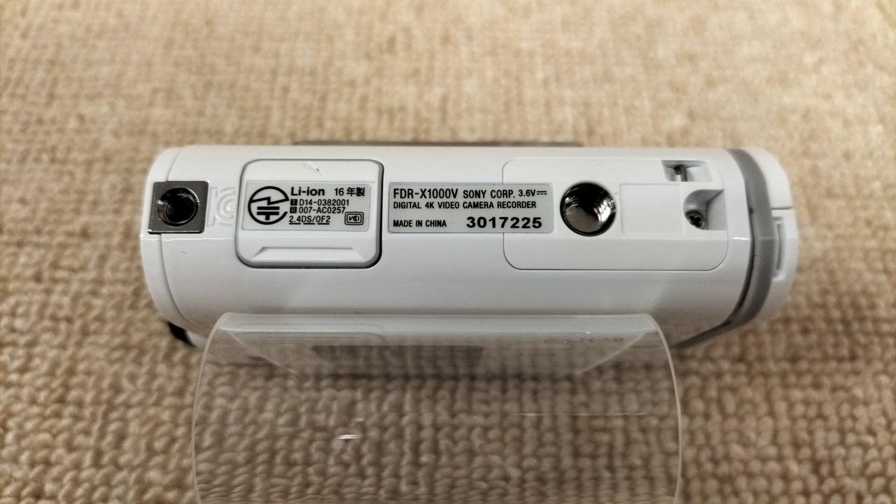 SONYアクションカムHDR-AZ1を購入しました。 - 我がXMAXは斯く