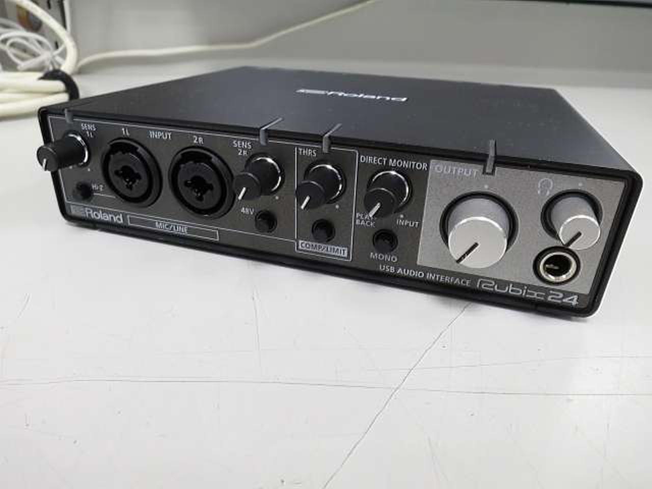 ROLAND 型番：RUBIX24 オーディオインターフェイス