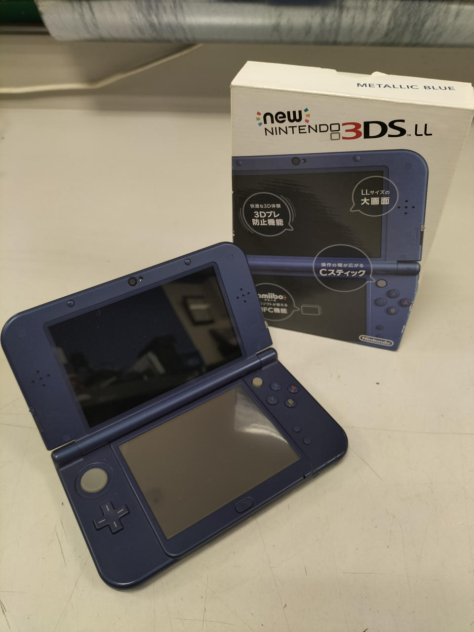 ニンテンドー3DS LL ブルー×ブラック 動作確認済 本体のみ 【公式通販】