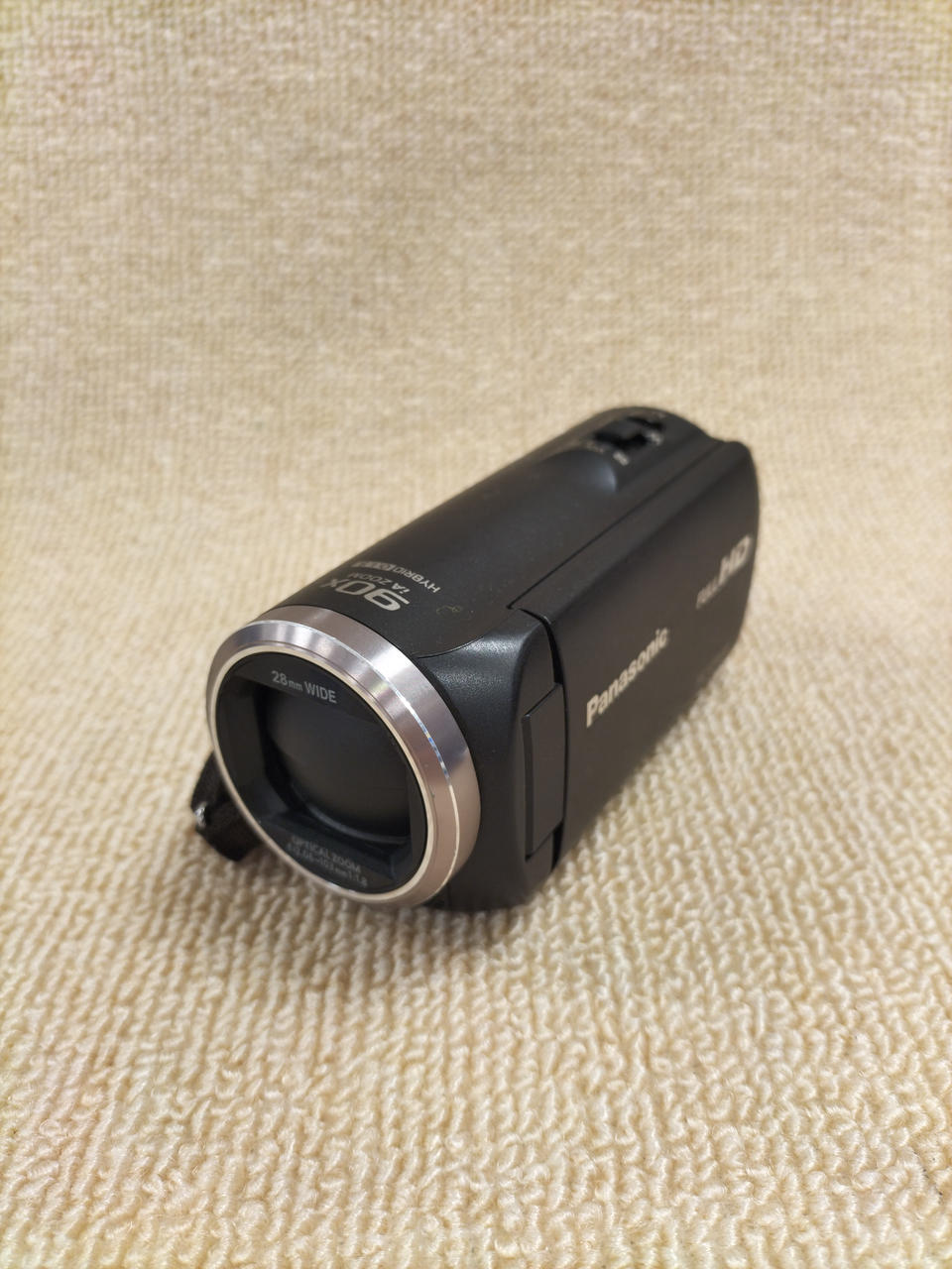 【レンズ汚れ】 Panasonic HC-V360M ビデオカメラ SDカード付 Panasonic HC-V360MS-K SDカードセット（HC-V360MSレビュー