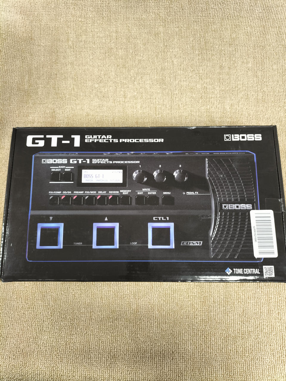Boss GT-1 マルチエフェクター　新品　未開封 BOSS GT-1 マルチエフェクター エレキギター用 入門 初心者に