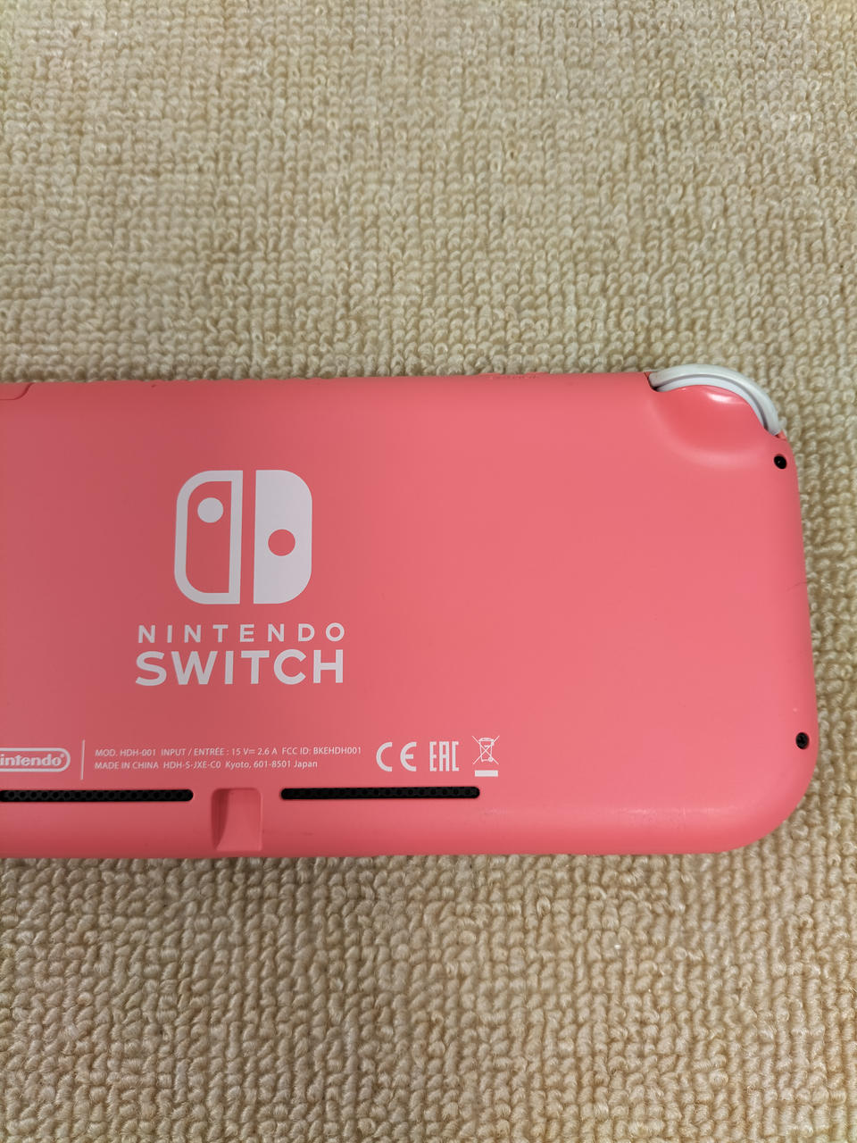 動作品 Nintendo Switch Lite ピンク HDH-001 Nintendo Switch Lite | 任天堂