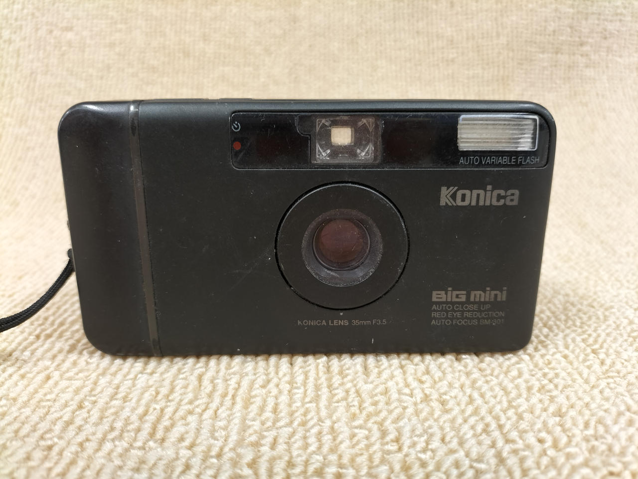 Konica RECORDER ブラック コンパクトフィルムカメラ Konica RECORDER | CameRadiPC