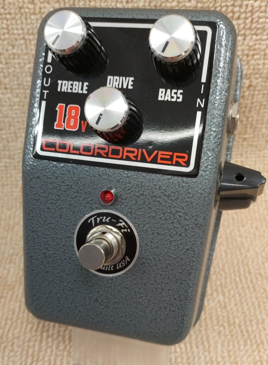 ギター Tru-Fi Colord Black 9V 神ファズ】Tru-Fi Color Driver '69 Mini 降臨‼️ 9V/18V徹底