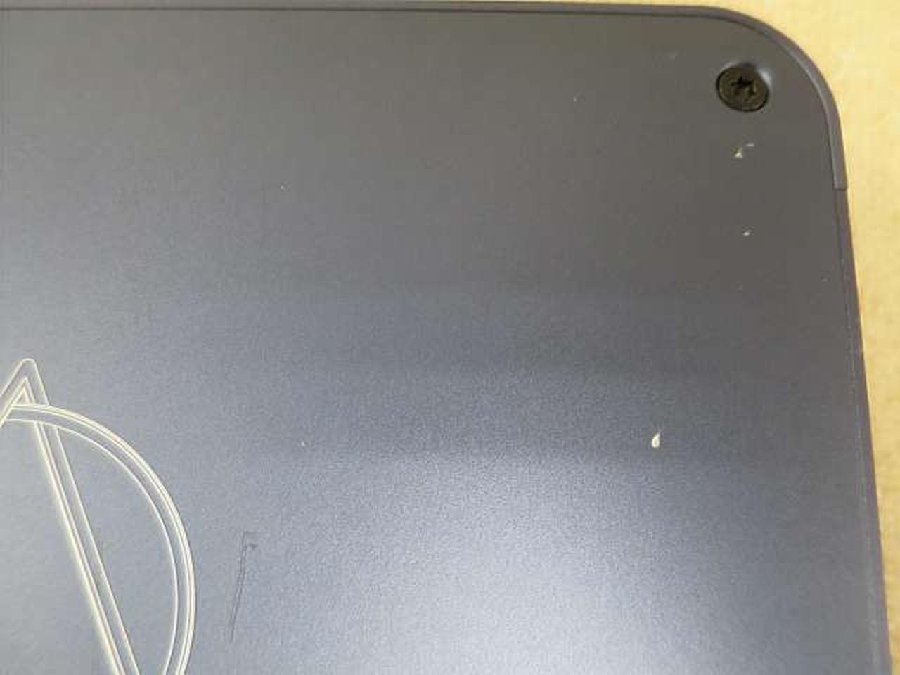 ボディ上面塗装剥がれ