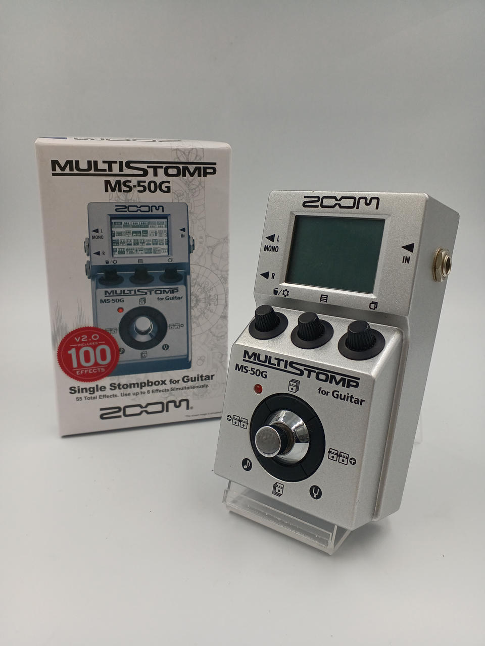 【美品、保証書あり】ZOOM MS-50G マルチエフェクター ZOOM ズーム マルチエフェクター MS-50G+ MultiStomp エレキ