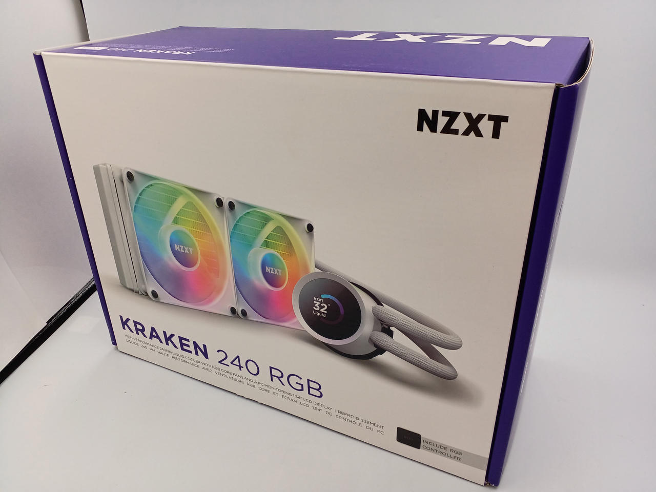 NZXT KRAKEN X63 280mm 水冷CPUクーラー中古美品 NZXT Kraken