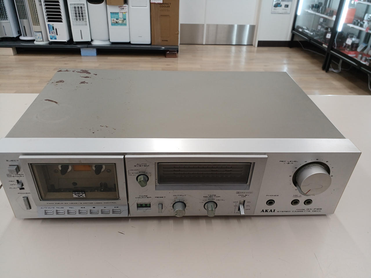 AKAI A&D DV-W830 ステレオダブルカセットデッキ AKAI A&D DV-W830 ステレオダブルカセットデッキ - メルカリ