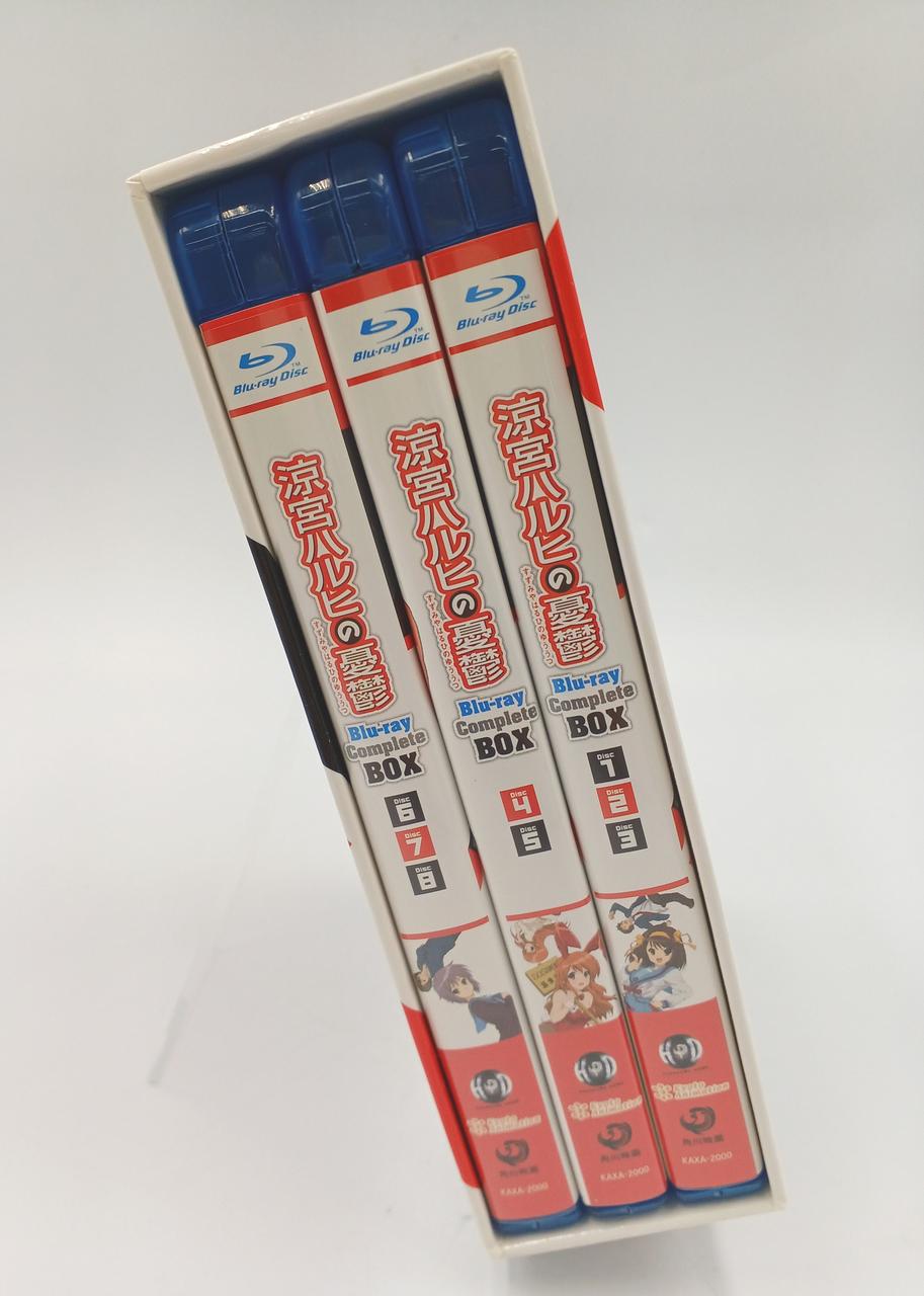 角川書店|涼宮ハルヒの憂鬱 ブルーレイ コンプリートBOX|HARDOFF