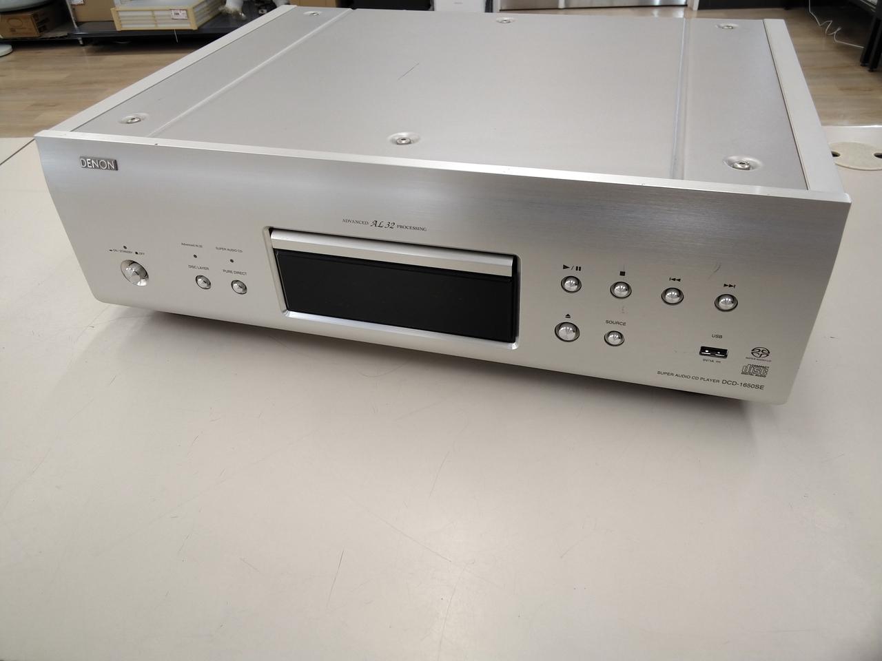 DENON 型番：DCD-1650SE SACDプレーヤー