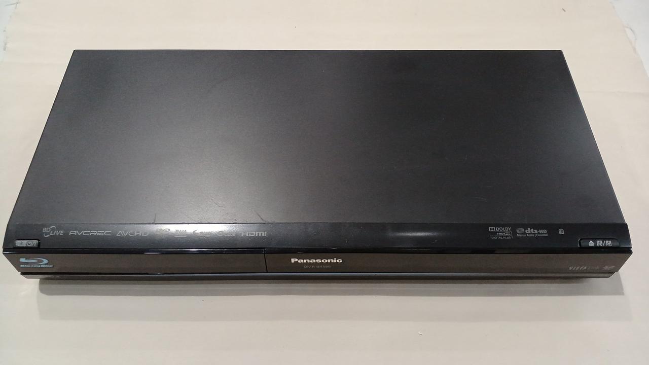 Panasonic ブルーレイレコーダー DMR-BR580 概要 HDD搭載ハイビジョンブルーレイディスクレコーダー DMR