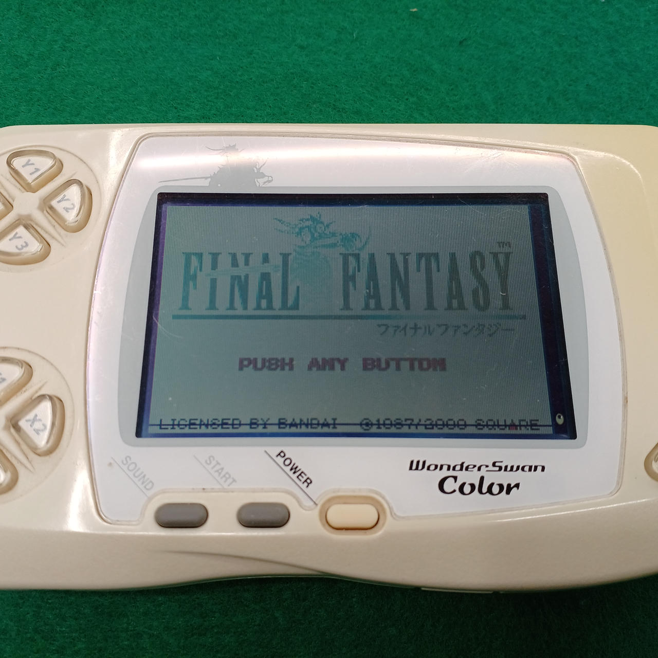 ワンダースワン　ファイナルファンタジーモデル バンダイ(BANDAI)|ワンダースワンFFモデル|【ハードオフ公式通販】オフ
