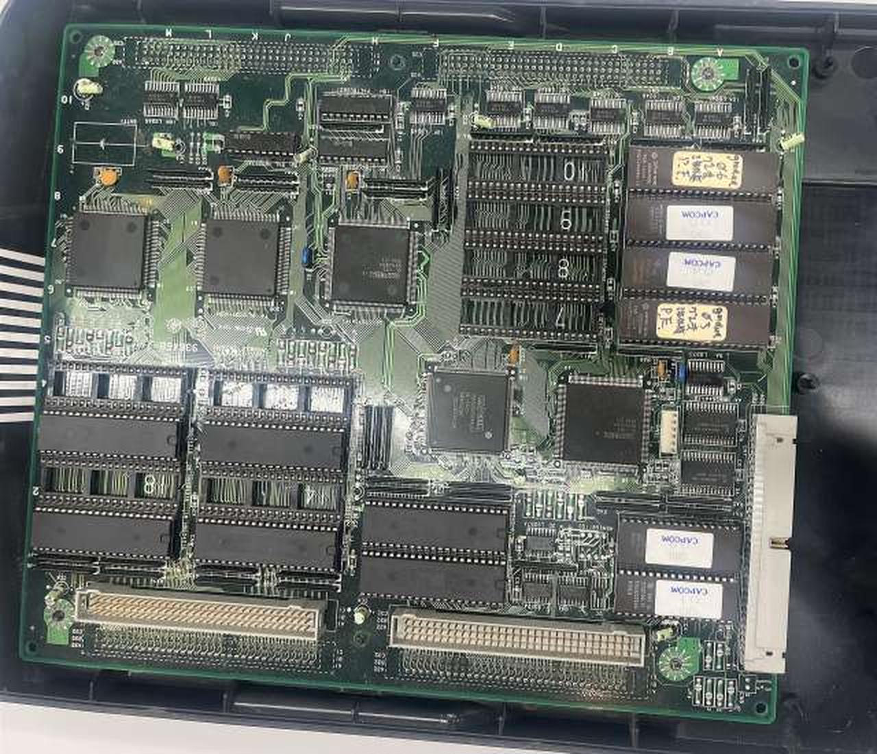 【中古ＣＰＳ２マザボ、取扱説明書付き】 スーパーストリートファイター２Ｘ基板 中古CPS2マザボ、取扱説明書付き】 スーパーストリートファイター